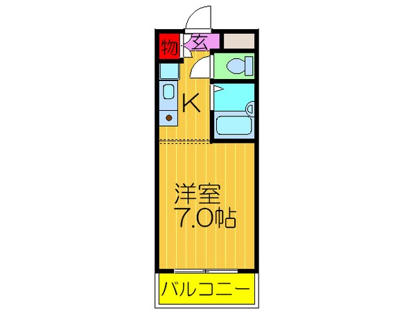 アクシス堂山Ⅱの物件間取画像